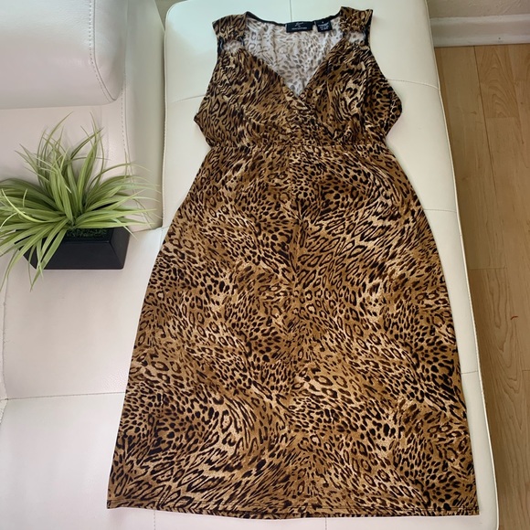 Nina Leonard | Dresses | Animal Print 
